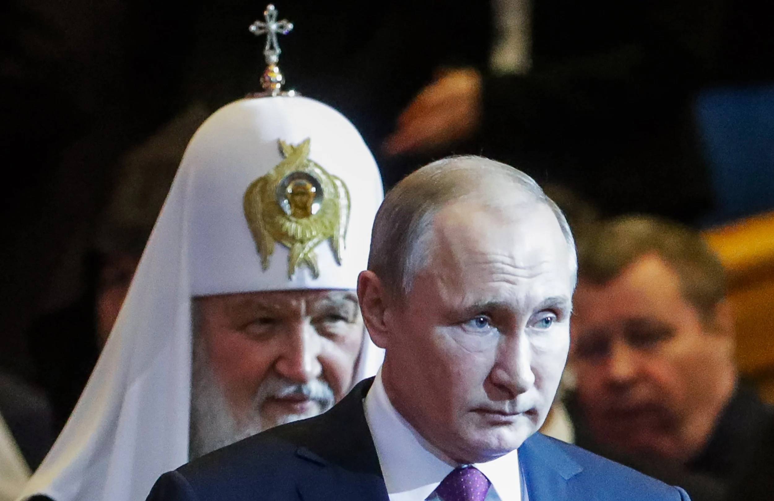 Владимир Путин и патриарх Кирил